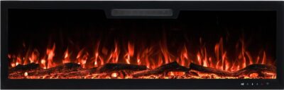 aflamo-kominek-elektryczny-led-scienny-elite Kominek elektryczny LED Aflamo Elite z klasycznym kolorem płomienia. Dostępny w sklepie kominkielektryczne.pl